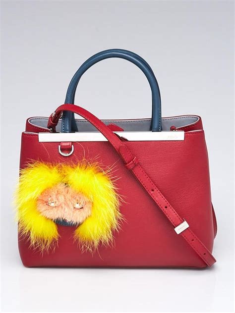 fendi petite 2jours monster tote bag|Fendi tote bag monster price.